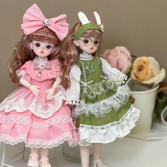 BJD Beautiful 30cm Dress Up Doll Cute
