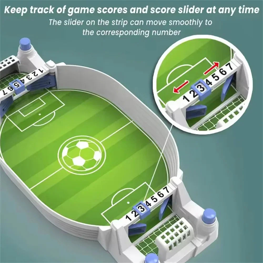 Table Football Board Game For Family Party Tabletop Soccer Play Ball Toys Sport Indoor Portable Interactive Toys for Kids