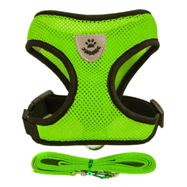 Cat Harness Vest Walking Lead Leash for Puppy Dogs Collar