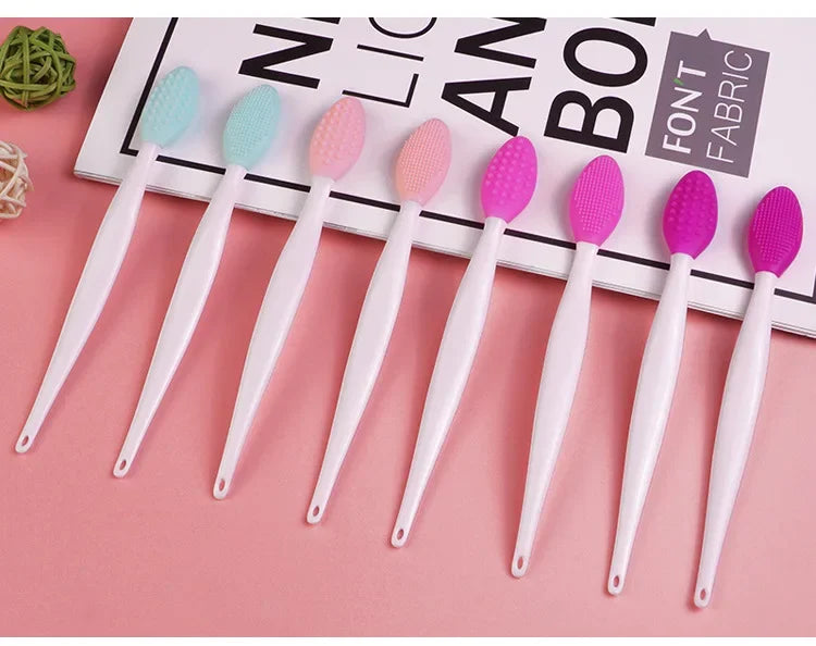 1PC Beauty Skin Care Wash Face Silicone Brush Cleansing Brush Exfoliating Nose Clean Blackhead Removal