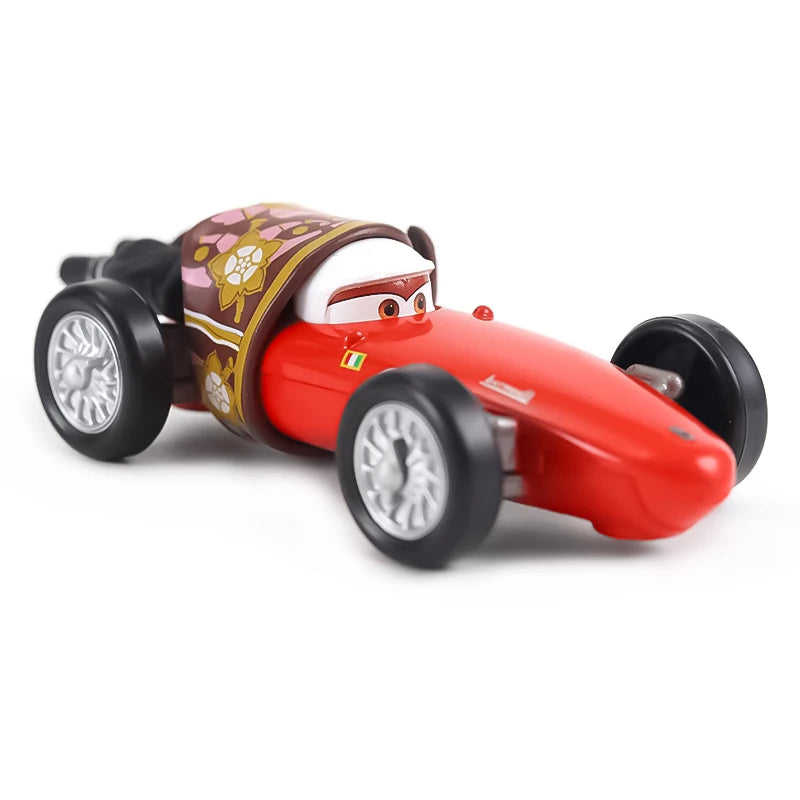 Cars Disney Pixar Lightning McQueen Golden Model Diecast Vehicle Metal Toy Car Kids