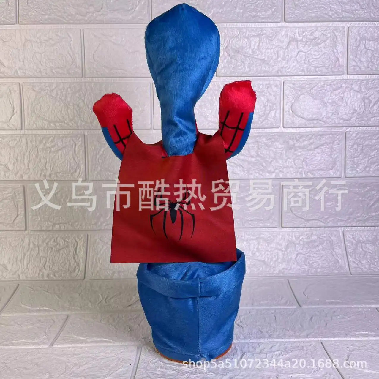 Disney Marvel Spiderman Talking Toy Avengers Dancing Cactus Doll Speak Sound Record Repeat Kids Gift