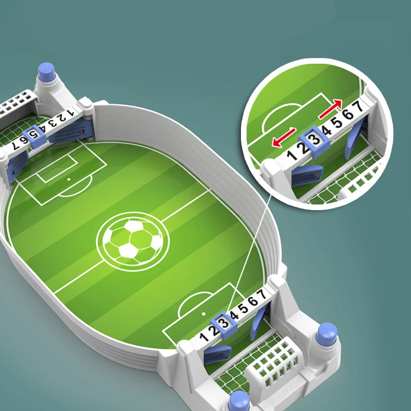 Kids Table Football Board Game Tabletop Soccer Play Ball Toys for Family Party Sport