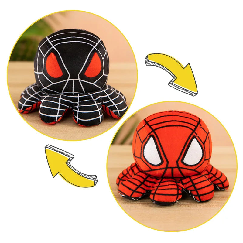 Hot Marvel Plush Doll Avengers Spiderman Iron Man Captain America Hulk Octopus