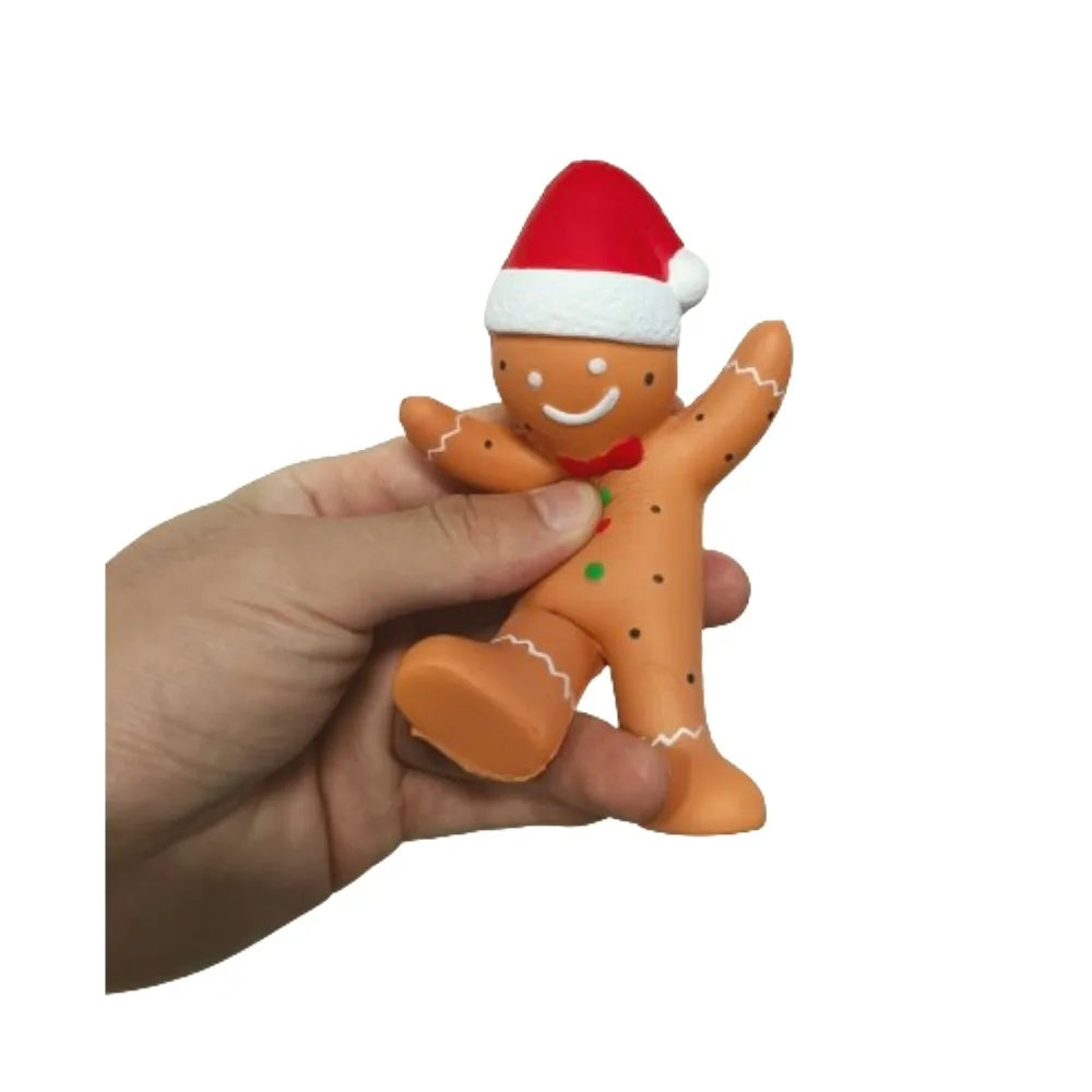 Squishy Cute Christmas Gingerbread Squeeze Stress Relief Decoration Fidget