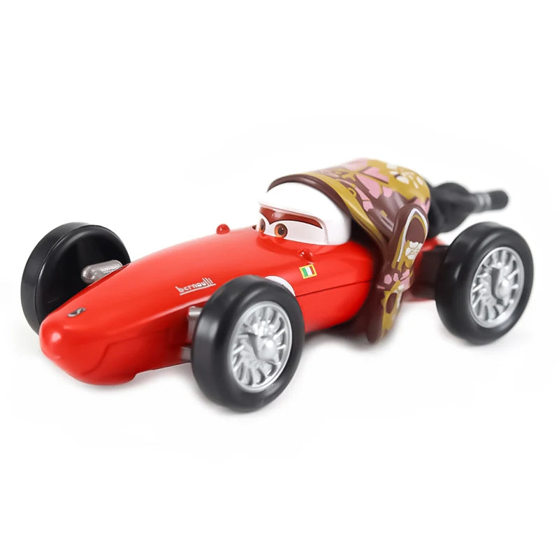 Cars Disney Pixar Lightning McQueen Golden Model Diecast Vehicle Metal Toy Car Kids
