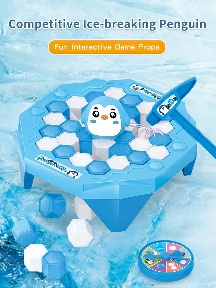 Mini Ice Breaking Penguin frog trap game Parent Child Interactive party board game