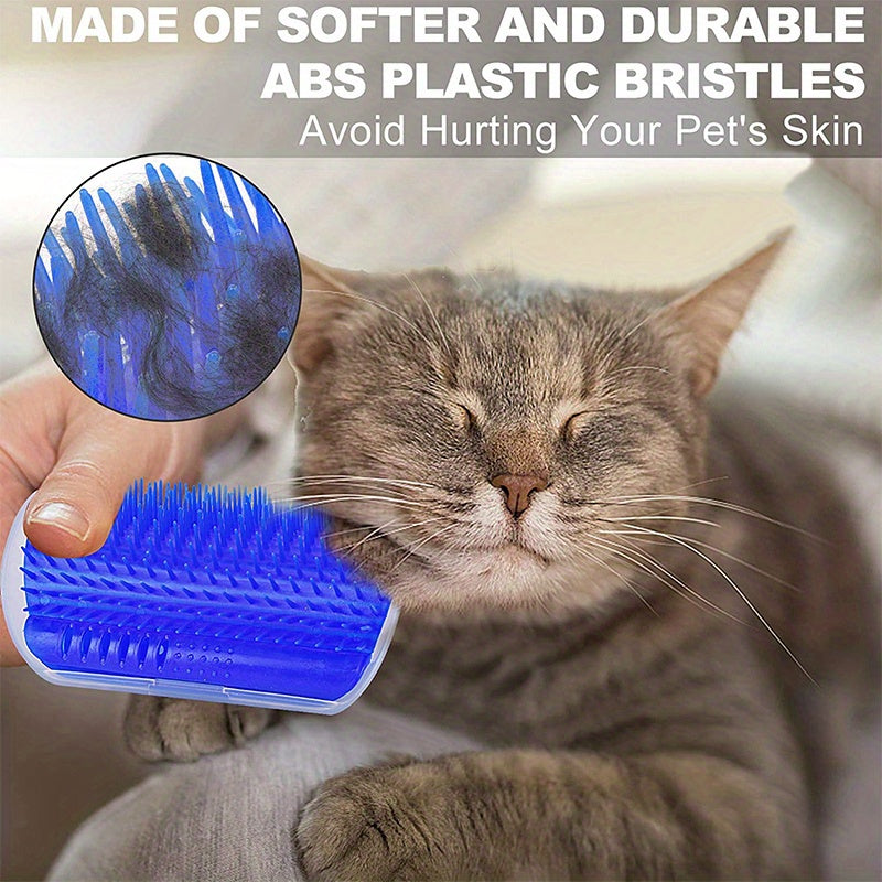 Massage Pet Cat Scrape Hair Removal Beauty Clean Corner Brush scratchers