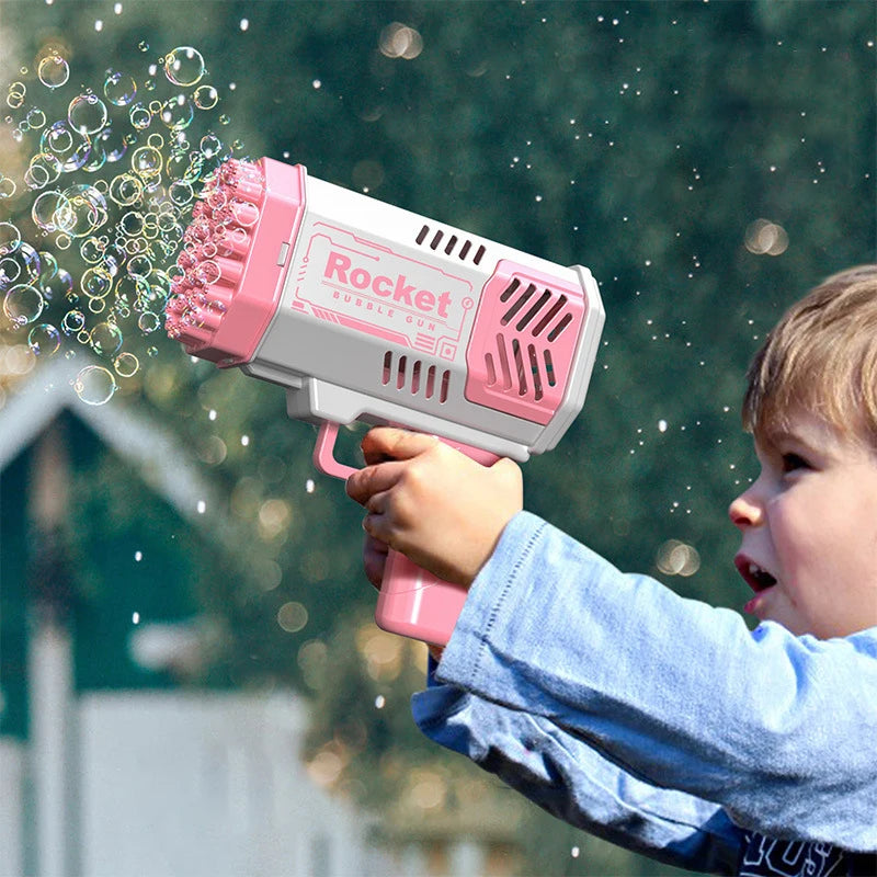 Kids Toys 40 Hole Bubble Machine Fully Automatic