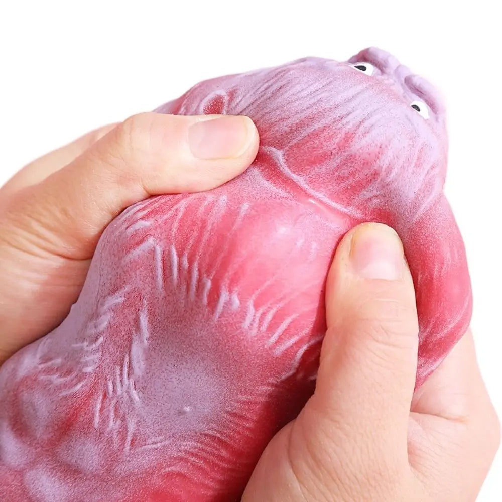 9cm Squishy Antistress Elastic Monkey Funny Decompression Gorilla Stress Relief Squeeze Toy