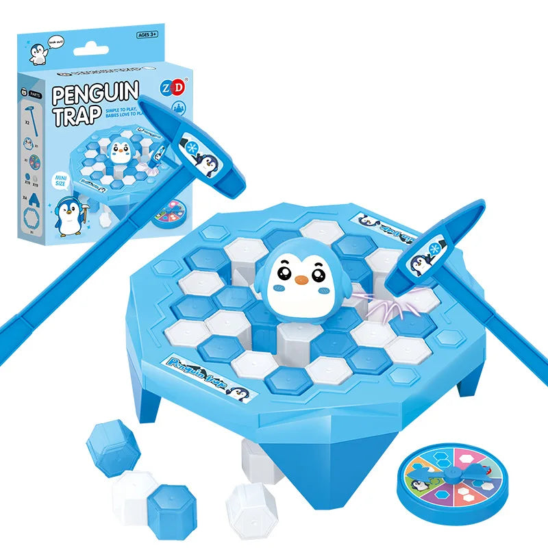 Mini Ice Breaking Penguin frog trap game Parent Child Interactive party board game