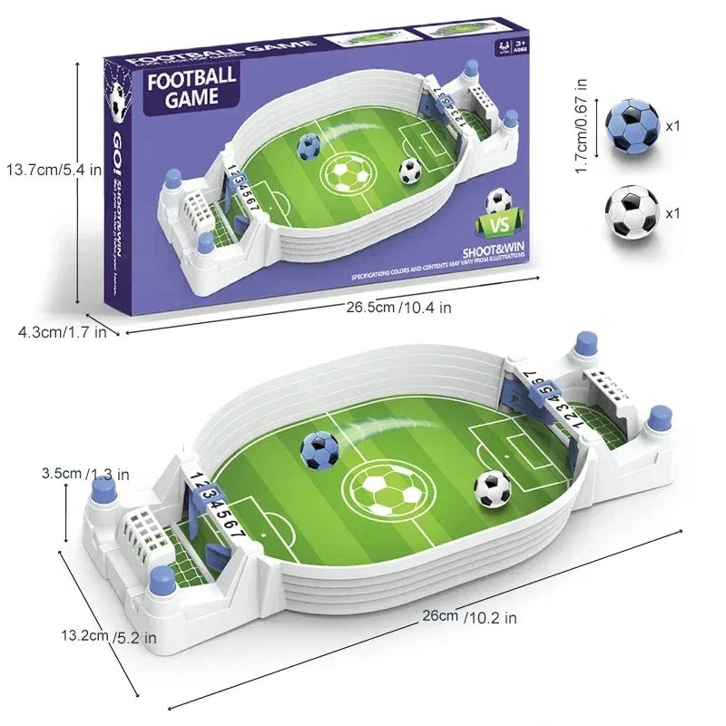 Kids Table Football Board Game Tabletop Soccer Play Ball Toys for Family Party Sport