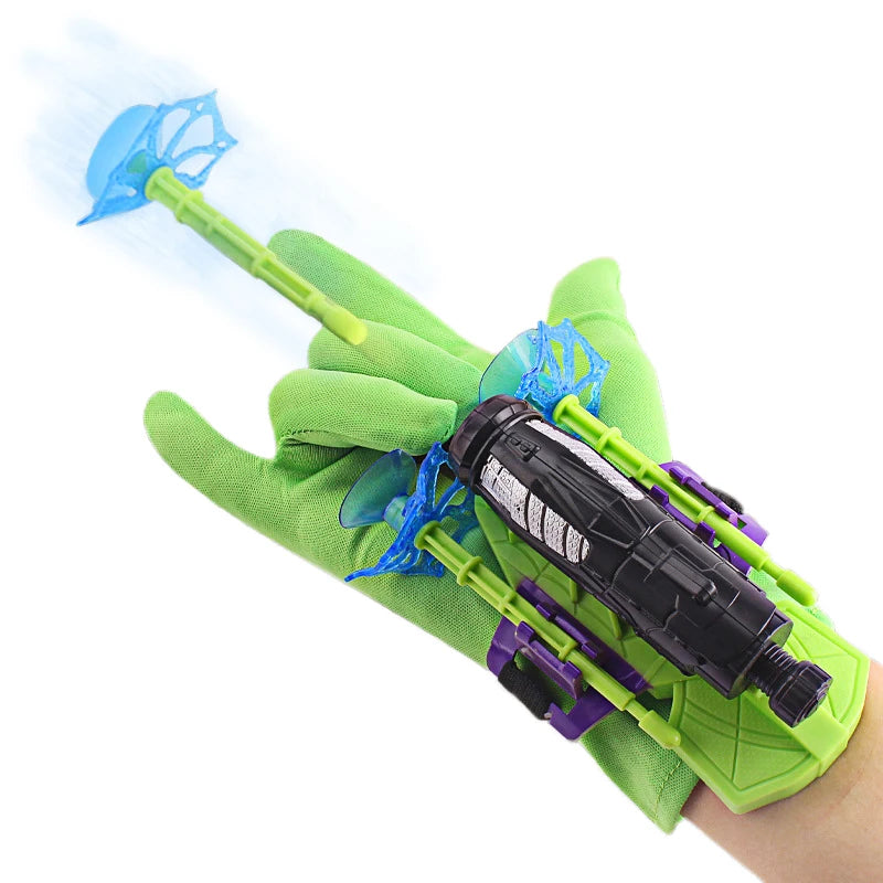 Marvel Spiderman Hulk Super Heroes Glove Launcher Set Hero Launcher Wrist Set