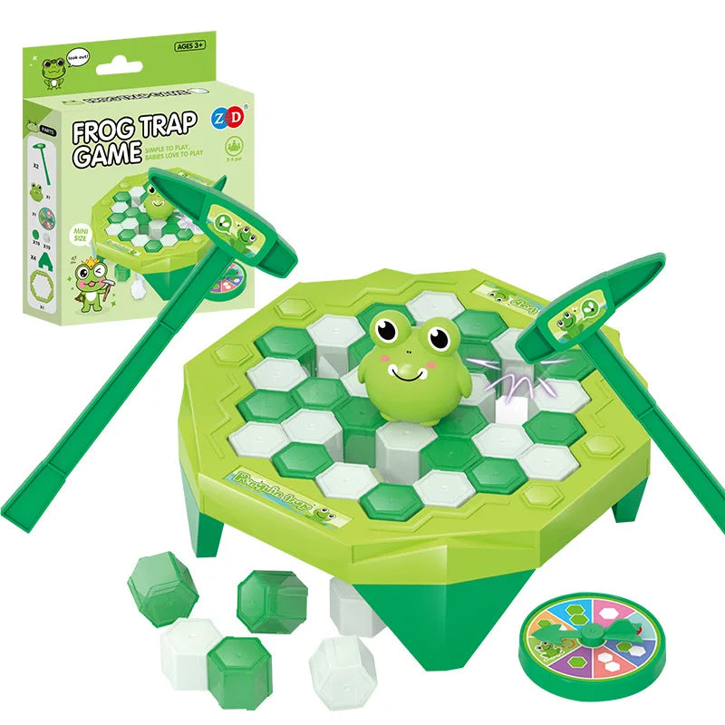 Mini Ice Breaking Penguin frog trap game Parent Child Interactive party board game