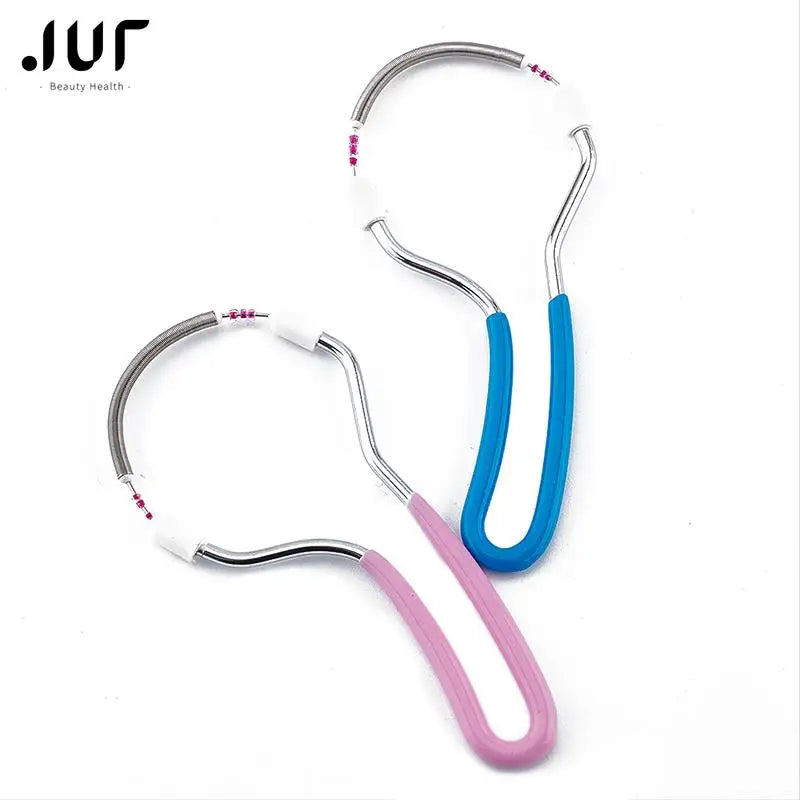 Safe Handheld Spring Roller Women Facial Hair Removal Epilator