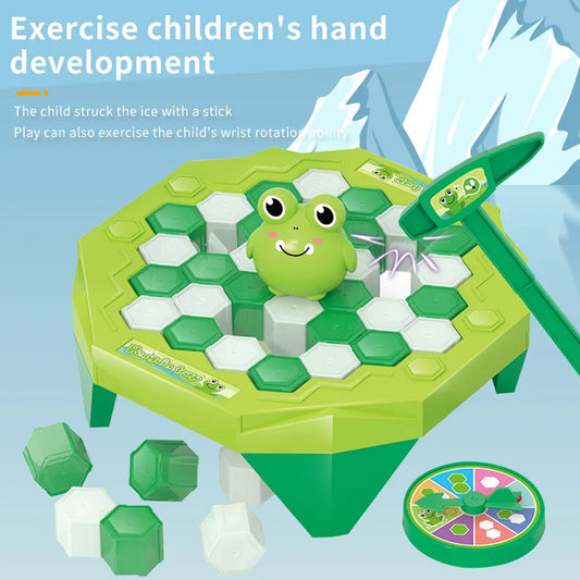 Mini Ice Breaking Penguin frog trap game Parent Child Interactive party board game