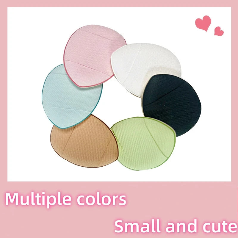 3/10pcs Mini Size Professional Cosmetic Cushion Puff Finger Puff Set Makeup Sponge