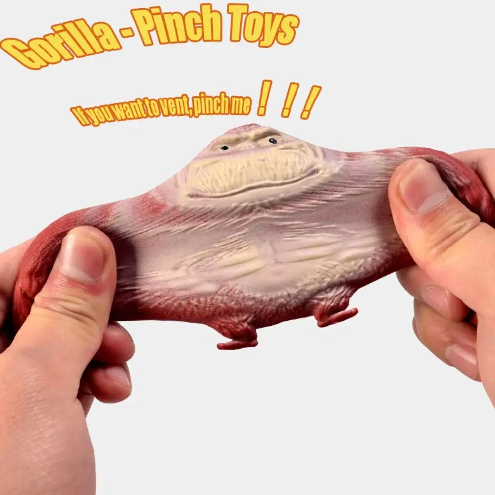 9cm Squishy Antistress Elastic Monkey Funny Decompression Gorilla Stress Relief Squeeze Toy