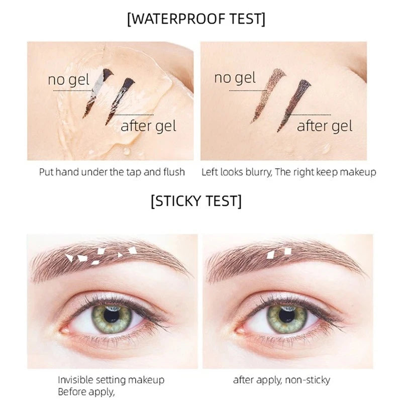 Transparent Gel Eyebrow Styling Cream Long Lasting Fixing Brow