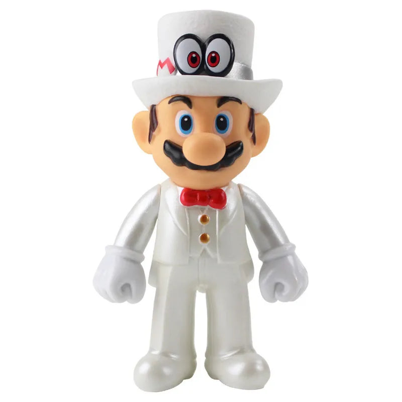 Super Mario Bros PVC Action Figure Toys Dolls Model Luigi Yoshi Donkey Kong For Kids