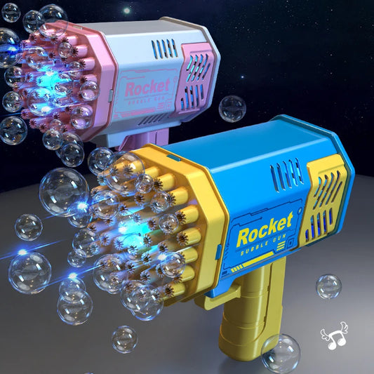 Kids Toys 40 Hole Bubble Machine Fully Automatic