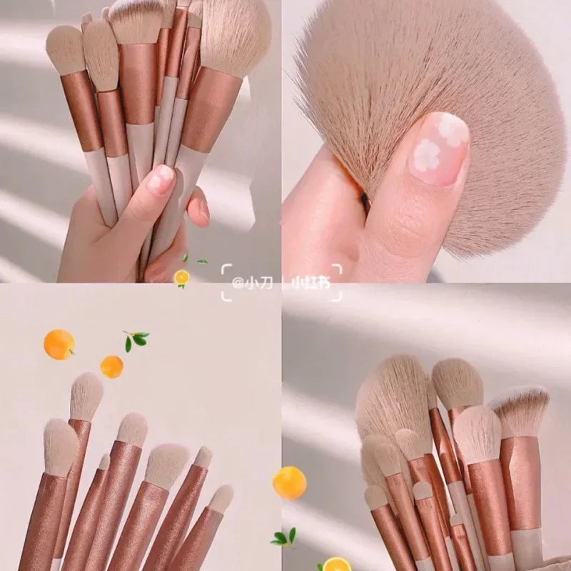 Makeup Brushes Set Eye Shadow Foundation Women Cosmetic Powder