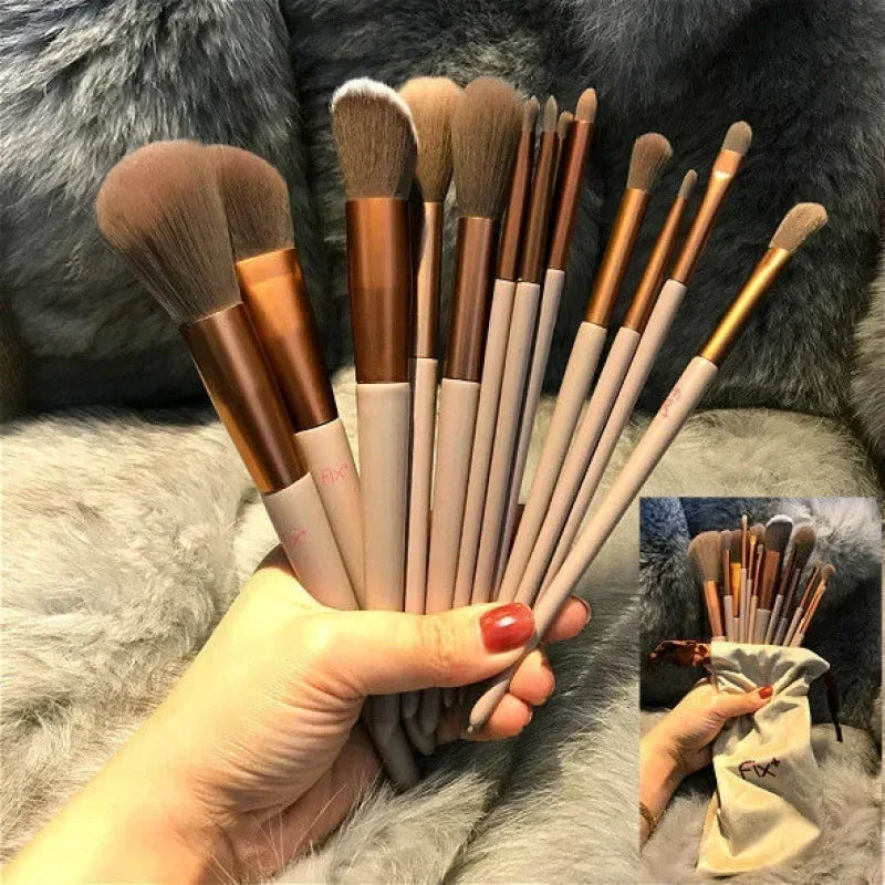 Makeup Brushes Set Eye Shadow Foundation Women Cosmetic Powder