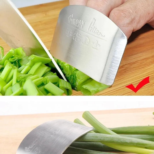 Stainless Steel Finger Guard Finger Hand Cut Hand Protector Knife Cut Finger Protection Tool