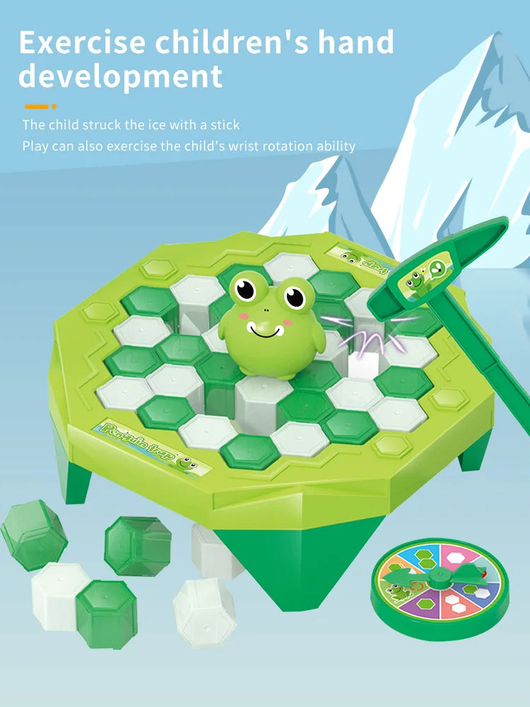 Mini Ice Breaking Penguin frog trap game Parent Child Interactive party board game