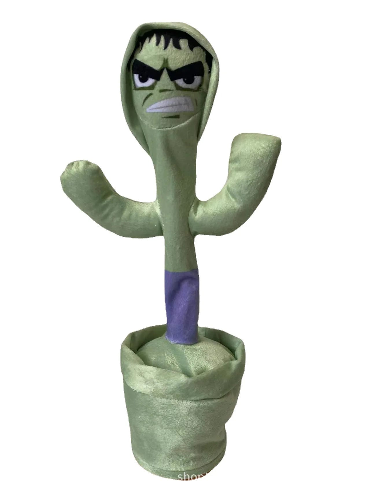 Disney Marvel Spiderman Talking Toy Avengers Dancing Cactus Doll Speak Sound Record Repeat Kids Gift