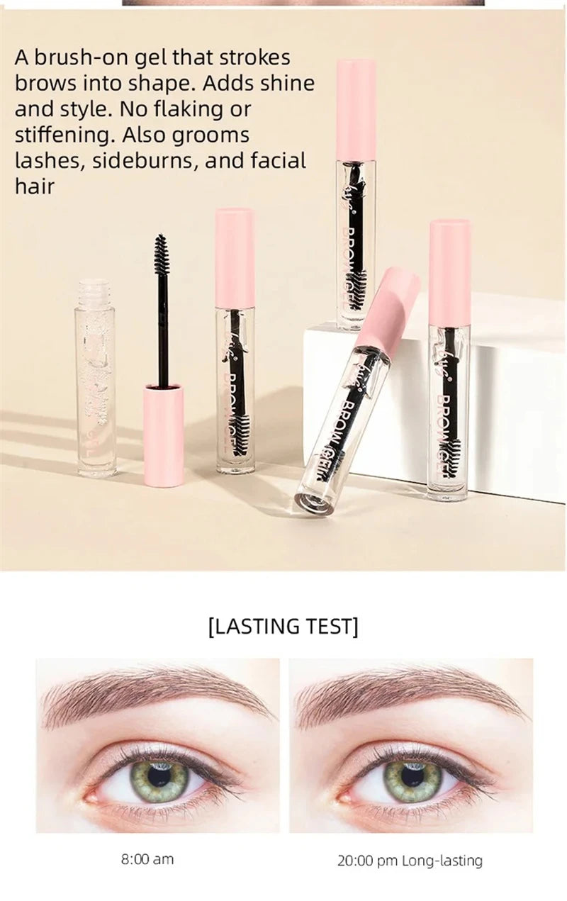 Transparent Gel Eyebrow Styling Cream Long Lasting Fixing Brow