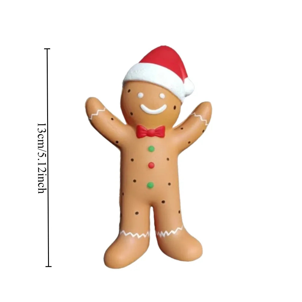 Squishy Cute Christmas Gingerbread Squeeze Stress Relief Decoration Fidget