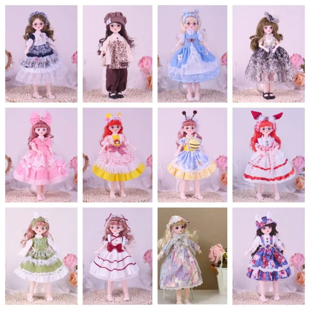 BJD Beautiful 30cm Dress Up Doll Cute