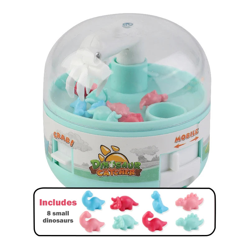 Capsule Machine Mini Dinosaur Catcher Interactive Toys for Kids