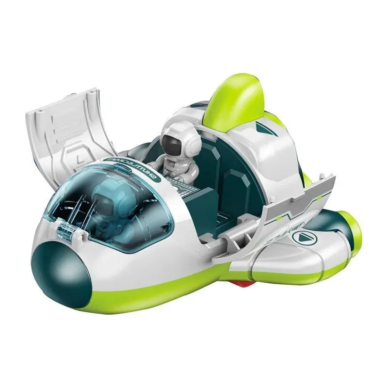 Space Toy Rocket Spacecraft Model Airplane Plastic Spaceship Exploration Vehicle