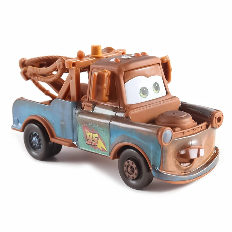 Cars Disney Pixar Lightning McQueen Golden Model Diecast Vehicle Metal Toy Car Kids