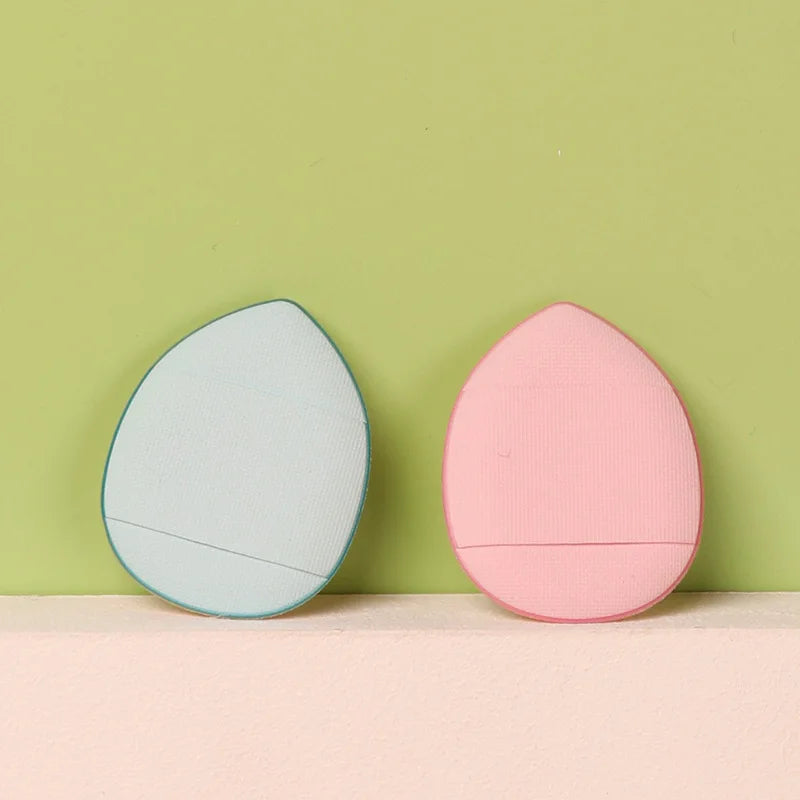 3/10pcs Mini Size Professional Cosmetic Cushion Puff Finger Puff Set Makeup Sponge