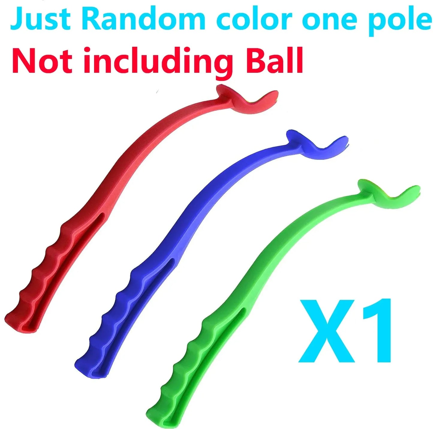 Hand Throwing Ball Toy for Pet Tennis Launcher Pole Outdoor Activities Dogs Training