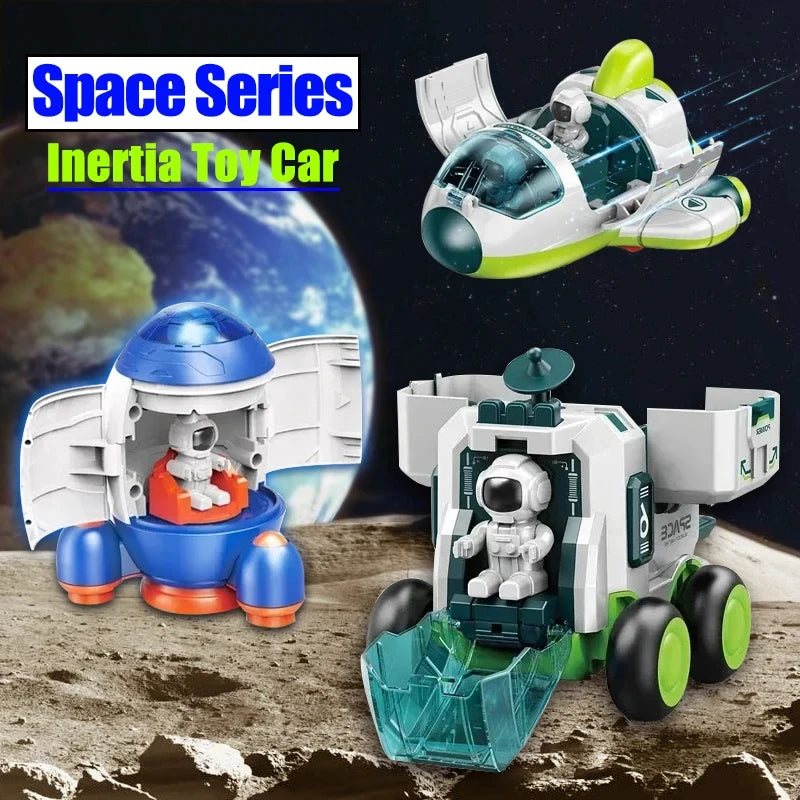 Space Toy Rocket Spacecraft Model Airplane Plastic Spaceship Exploration Vehicle