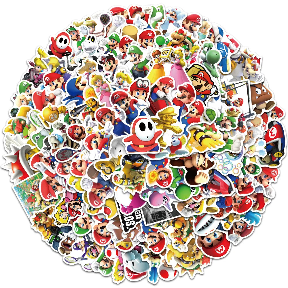 Super Mario Bros PVC Action Figure Toys Dolls Model Luigi Yoshi Donkey Kong For Kids