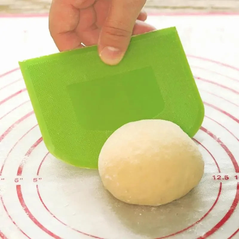 Plastic Dough Weight Cutter Cookie Fondant Bread Pizza Tools Spatula For Cakes