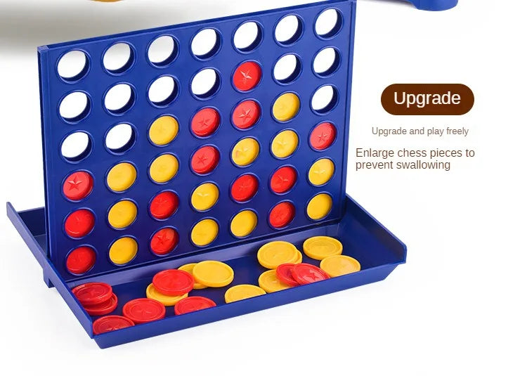 Four In A Row Bingo Chess Connect Classic Family Board Game Toys Fun Educational for Kids