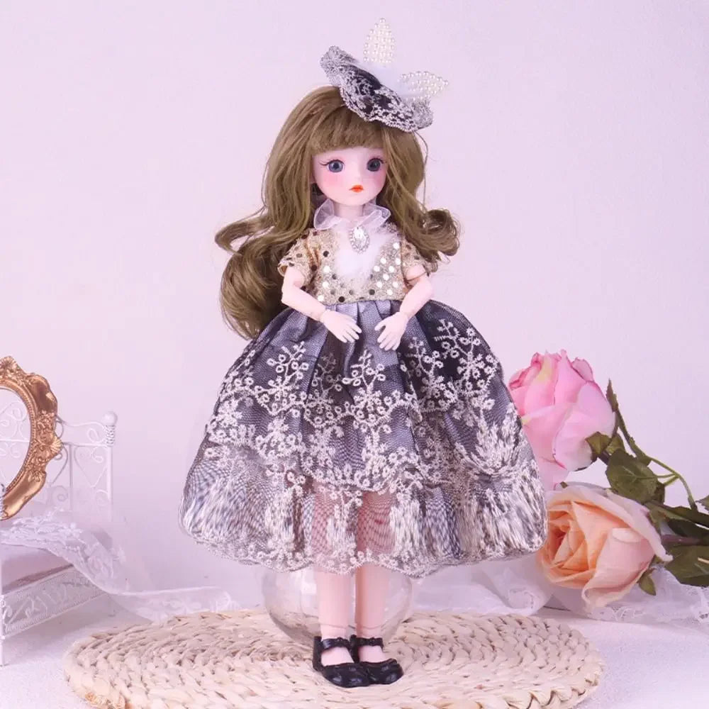 BJD Beautiful 30cm Dress Up Doll Cute