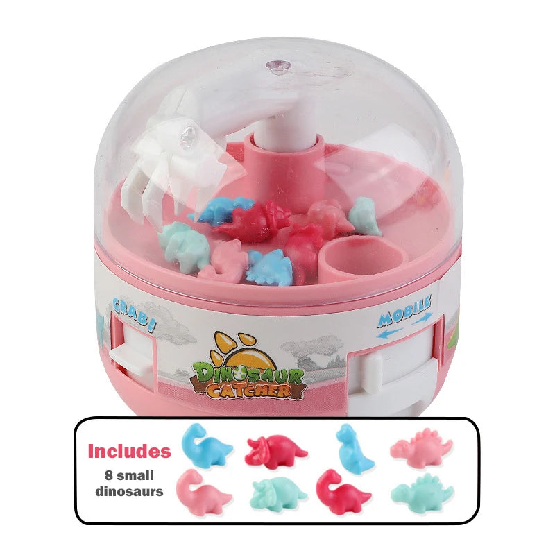 Capsule Machine Mini Dinosaur Catcher Interactive Toys for Kids