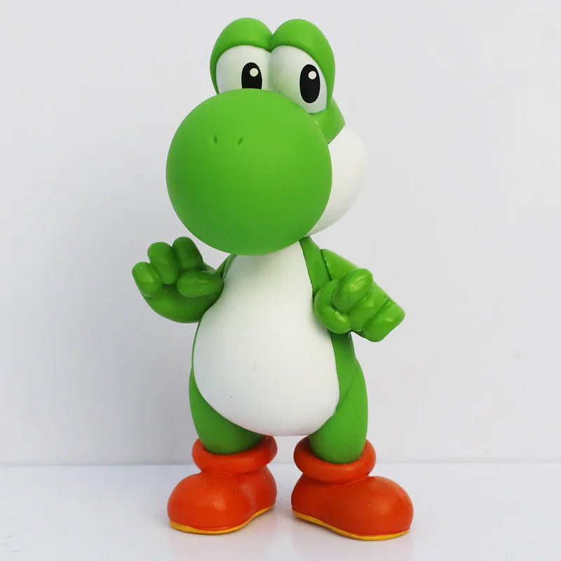 Super Mario Bros PVC Action Figure Toys Dolls Model Luigi Yoshi Donkey Kong For Kids