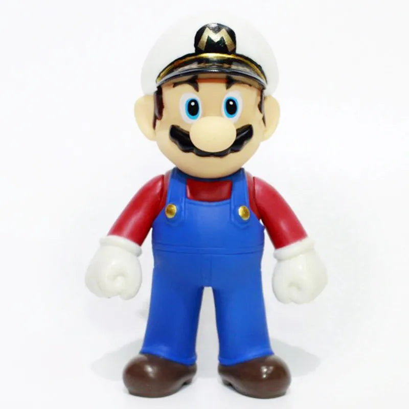 Super Mario Bros PVC Action Figure Toys Dolls Model Luigi Yoshi Donkey Kong For Kids