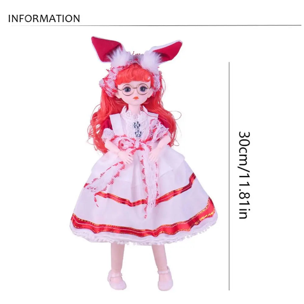BJD Beautiful 30cm Dress Up Doll Cute