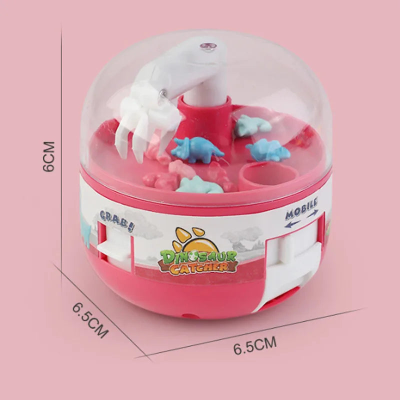Capsule Machine Mini Dinosaur Catcher Interactive Toys for Kids