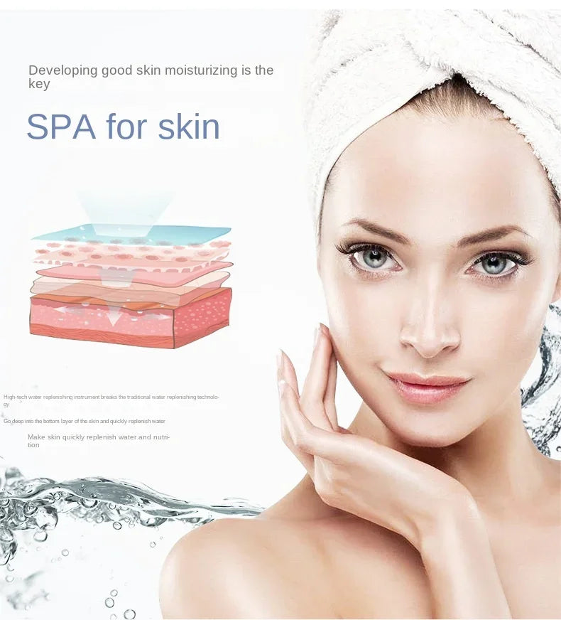 Mini Portable Humidifier Facial Steamer Device Beauty Spray Hydrating