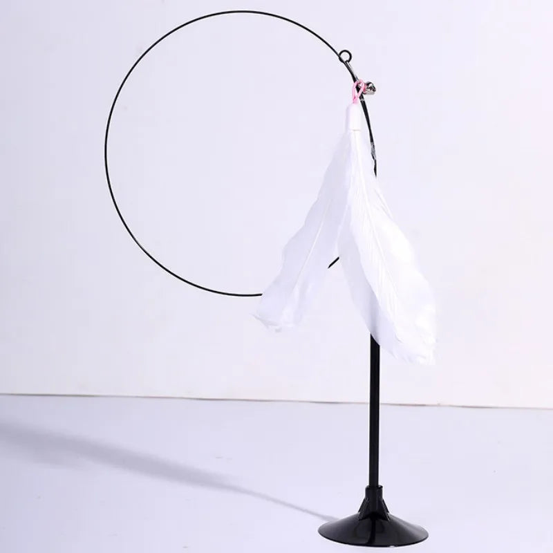 Cat Toy Feather Toys for Cats ScratchTease Cat Toys Interactive Funny Bite